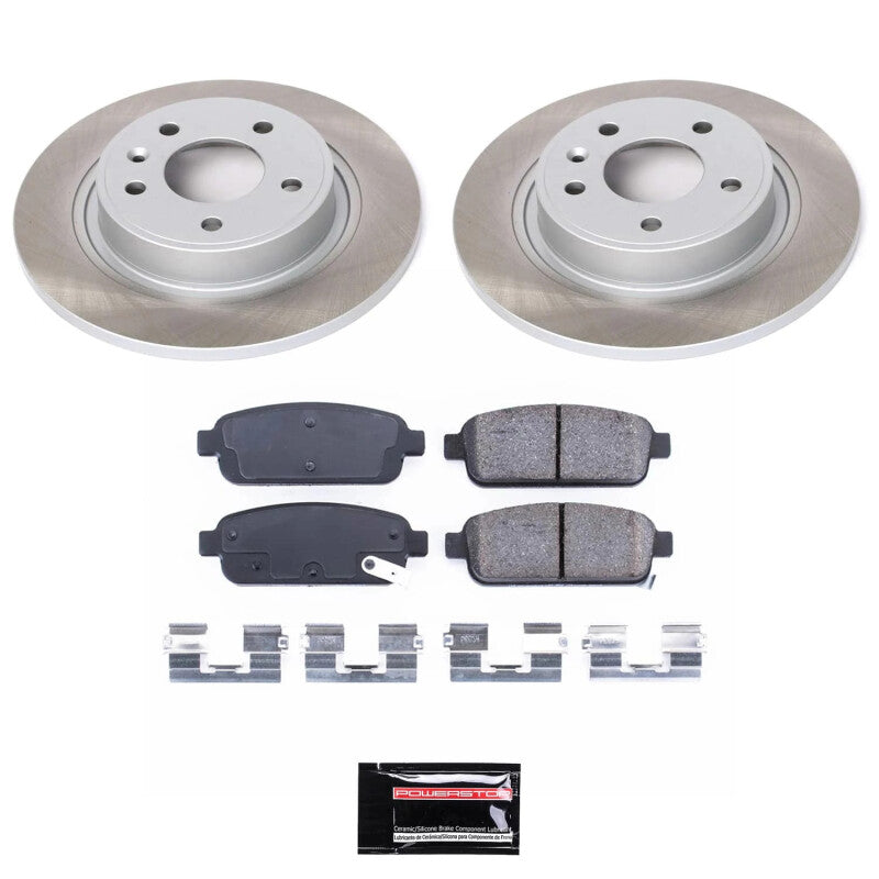PowerStop Power Stop 11-15 Chevrolet Volt Rear Semi-Coated Rotor Kit