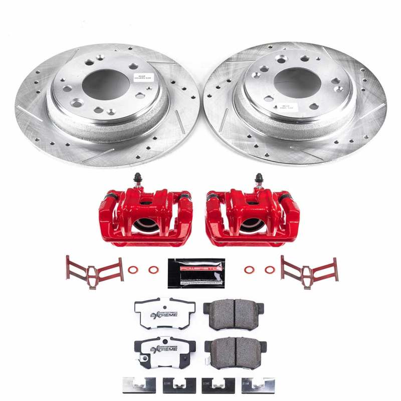 PowerStop Power Stop 91-95 Acura Legend Rear Z26 Street Warrior Brake Kit w/Calipers
