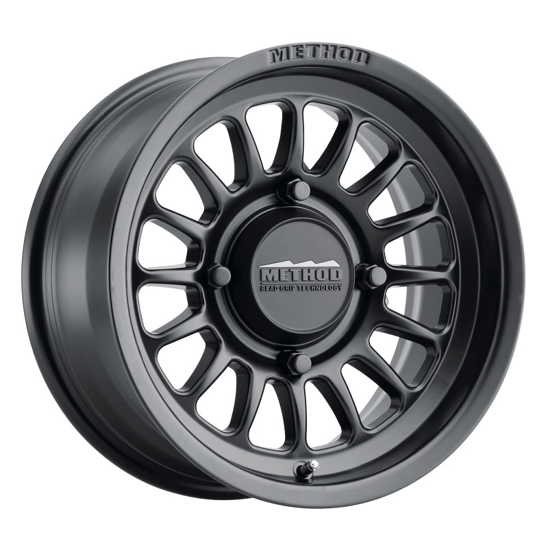 Method Wheels Method MR411 Bead Grip 15x10 / 6+4/25mm Offset / 4x156 / 132mm CB Matte Black Wheel