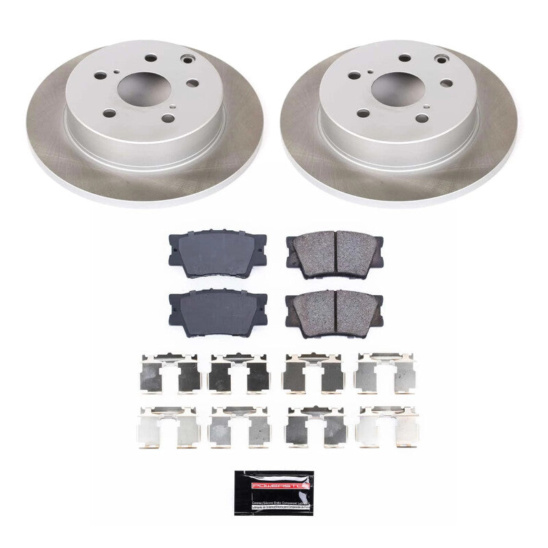 PowerStop Power Stop 06-18 Toyota RAV4 Rear Semi-Coated Rotor Kit