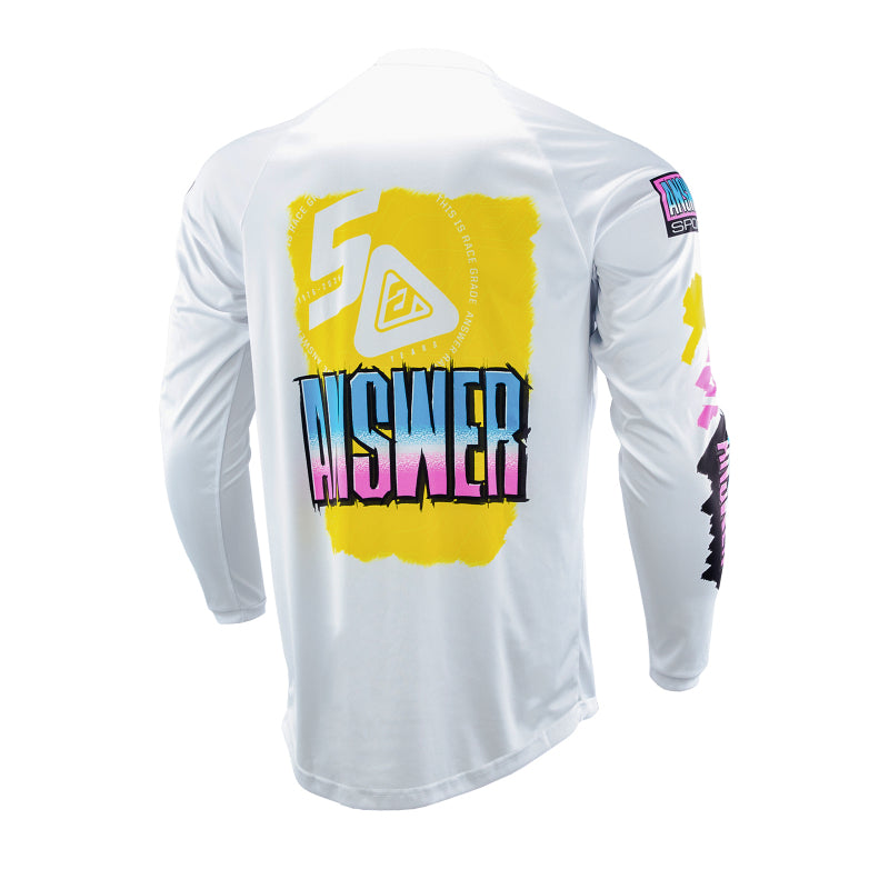Answer 26 LE Syncron Artifacts Jersey 50 Years Neon Yellow/White/Blue - XS