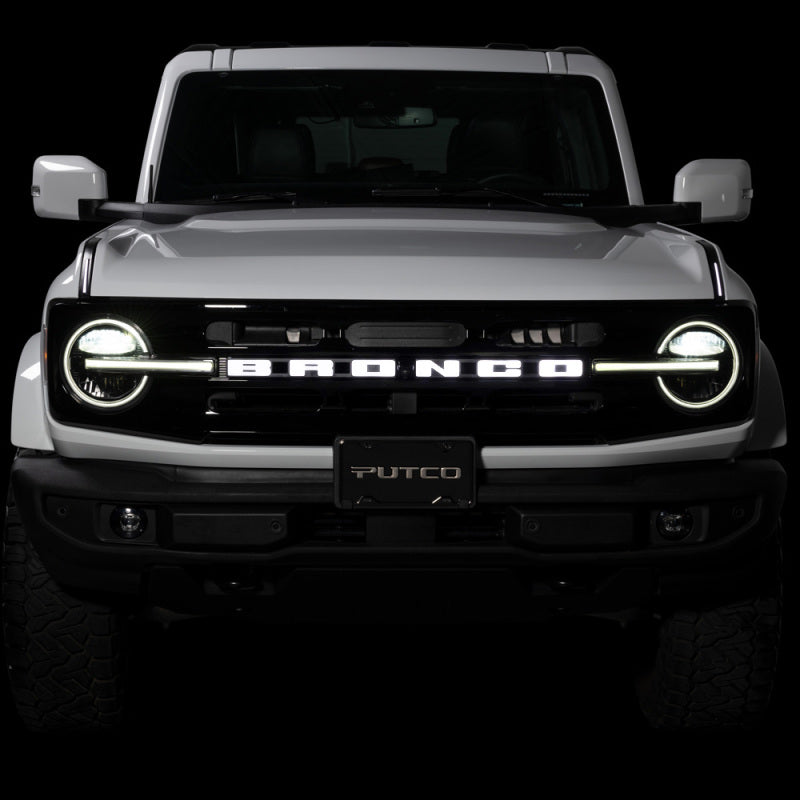 Putco Ford Bronco 21-23 Ford Bronco Emblem (Fits Models w/ Front Camera)
