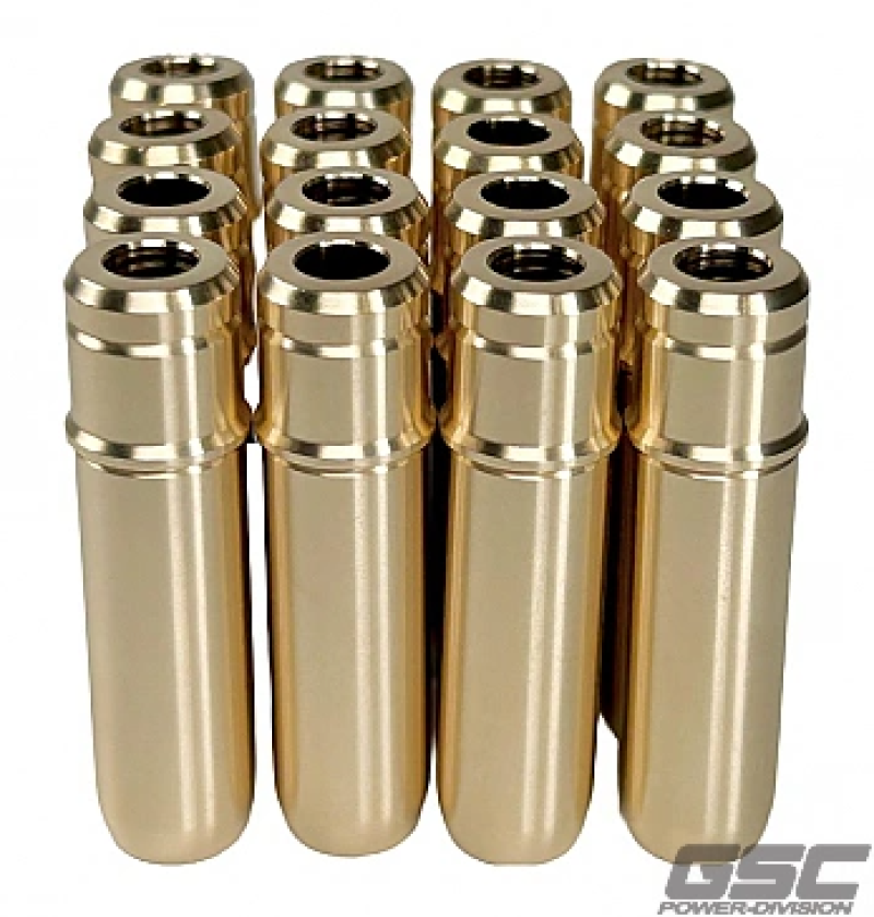 GSC Power Division GSC P-D Ford 5.0L Coyote Gen 1/Gen 2 Int/Exh Valve Guide w/Stopper +.001in Oversize OD - Single