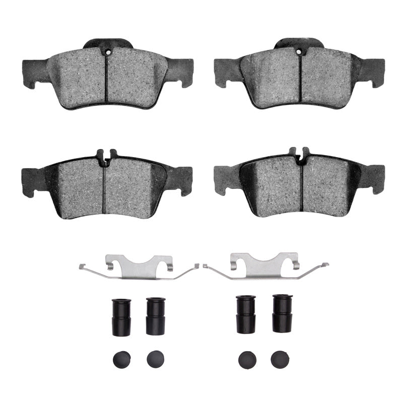 R1 Concepts R1 02-18 Mercedes-Benz CLS550 Rear Semi Met Pads & Hardware Kit