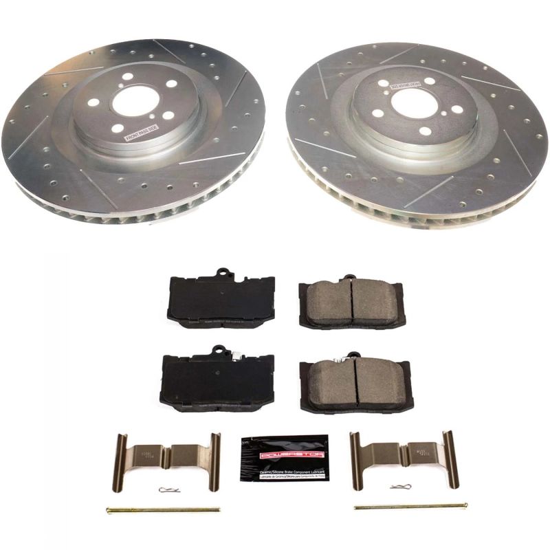 PowerStop Power Stop 13-19 Lexus GS350 Front Z23 Evolution Sport Brake Kit