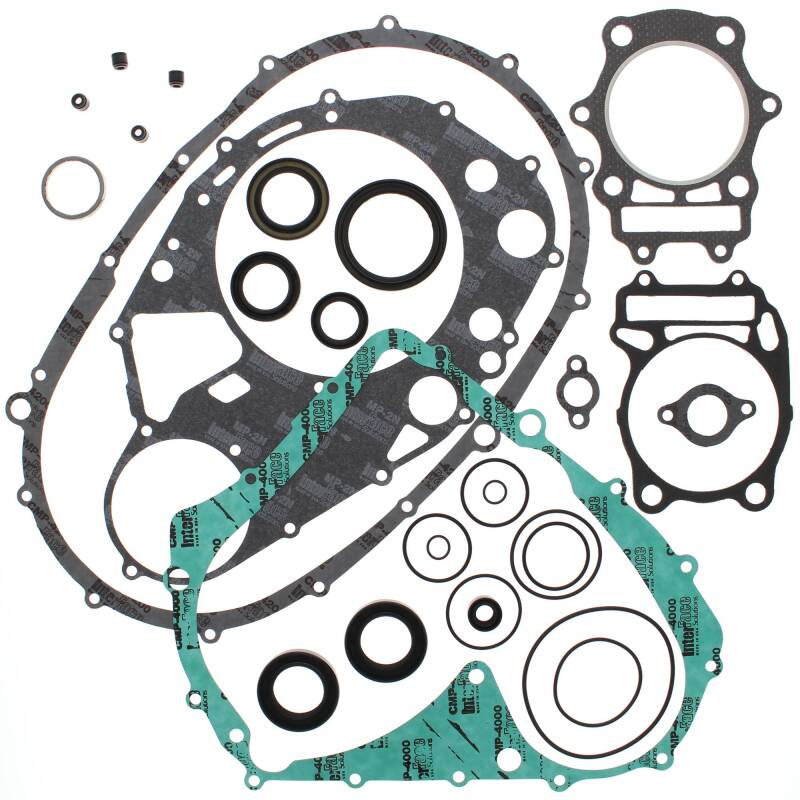 Vertex Pistons Vertex Gaskets 08-15 Suzuki LT-A400F 4WD King Quad Complete Gasket Kit w/ Oil Seals