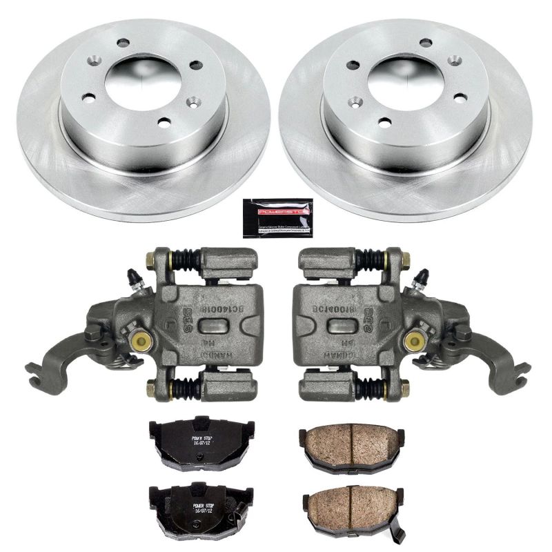 PowerStop Power Stop 05-06 Hyundai Elantra Rear Autospecialty Brake Kit w/Calipers