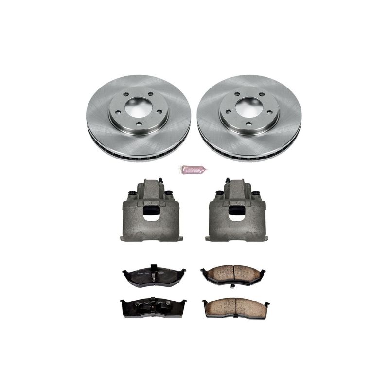 PowerStop Power Stop 1996 Chrysler Town and Country Front Autospecialty Brake Kit w/Calipers