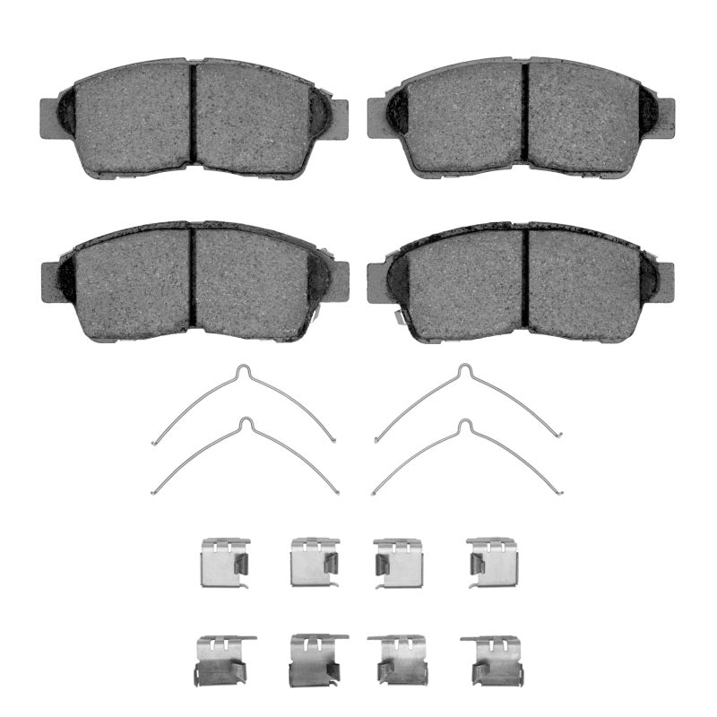 R1 Concepts R1 97-01 Toyota Camry Front Semi Met Pads & Hardware Kit