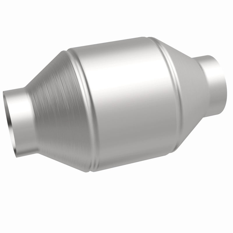 MagnaFlow Univ Cat Conv 2.5in Inlet/Outlet Center/Center Round 3in Body L x 5in W x 8.75in Overall L