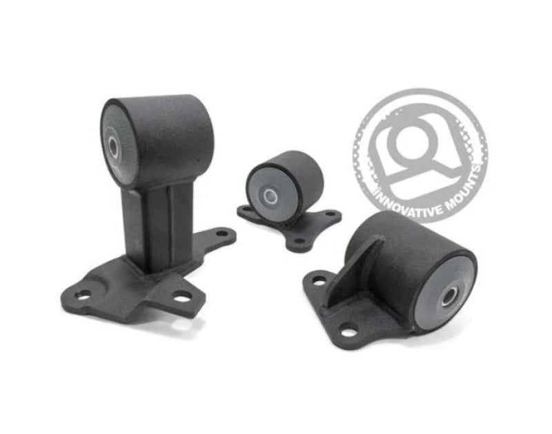 Innovative Mounts Innovative 94-97 Accord H/F Series Black Steel Mounts 85A Bushings