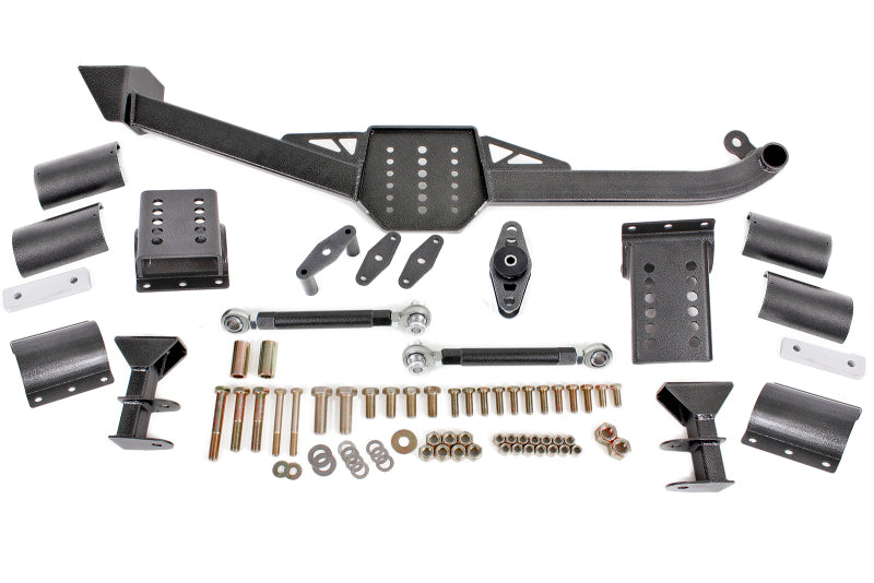 BMR Suspension BMR 93-02 F-Body Body Mount Watts Link - Black Hammertone