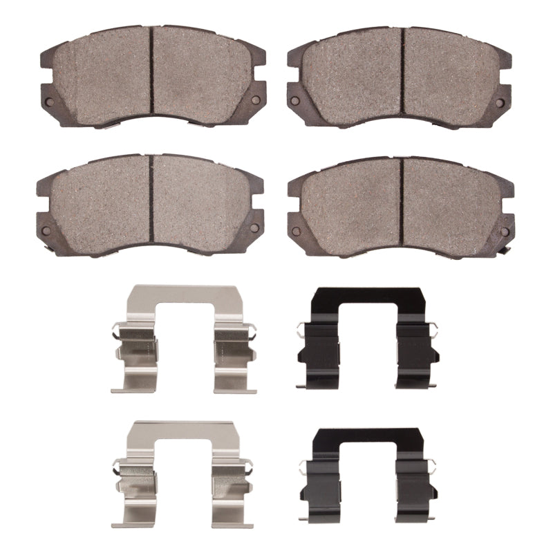 R1 Concepts R1 90-96 Subaru Legacy Front Ceramic Pads & Hardware Kit