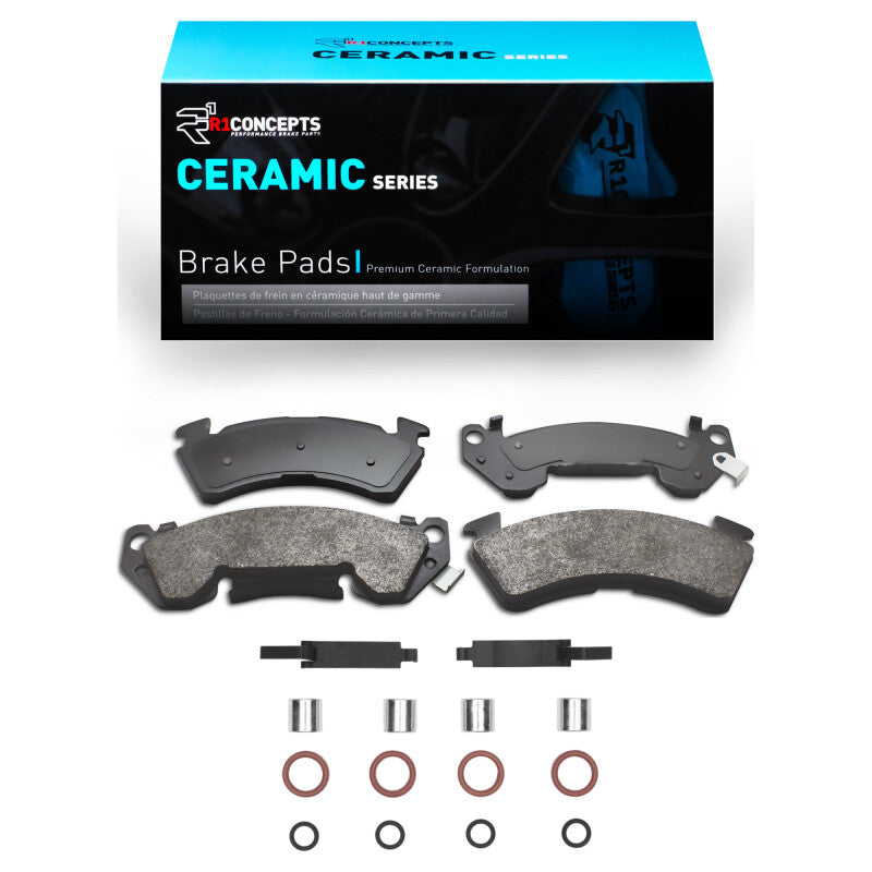 R1 Concepts R1 90-96 Buick Roadmaster Front Ceramic Pads & Hardware Kit
