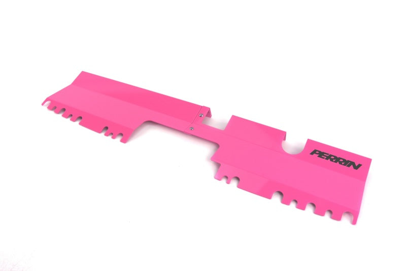 Perrin Performance PERRIN 15-21 Subaru WRX/STI Radiator Shroud (With/Without OEM Intake Scoop) - Hyper Pink