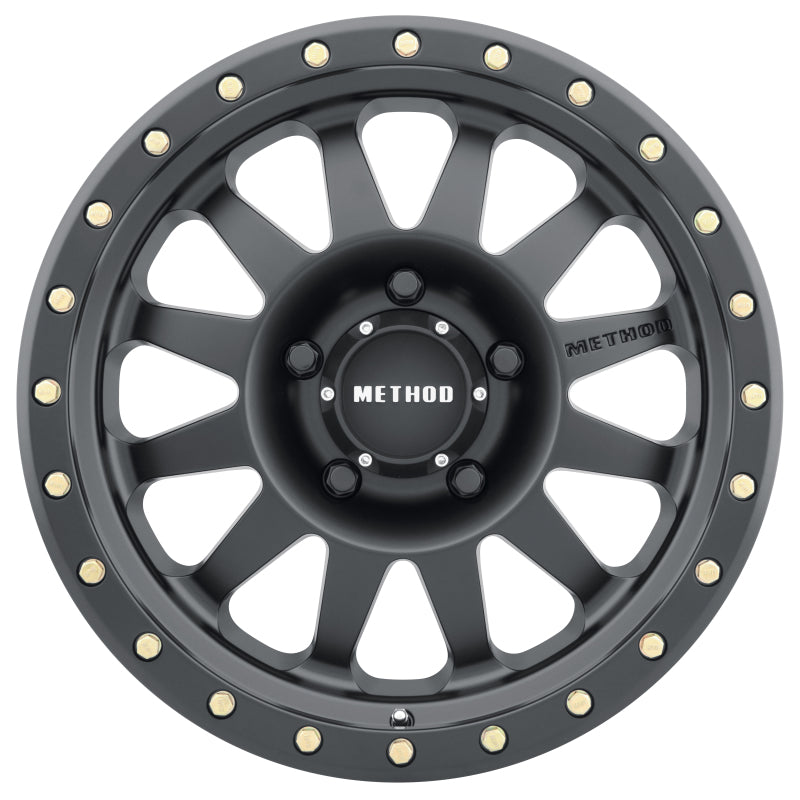 Method Wheels Method MR304 Double Standard 15x8 -24mm Offset 5x5.5 108mm CB Matte Black Wheel