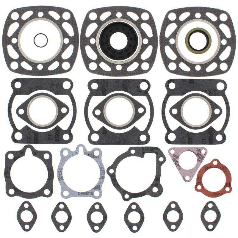 Vertex Pistons Vertex Gaskets 85-87 Polaris 600 Complete Gasket Kit w/ Oil Seals