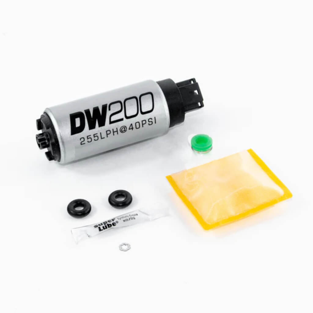 DEATSCHWERKS 9-201-0847 FUEL PUMP 255LPH WITH INSTALLATION KIT FOR MITSUBISHI EVO 8/9 2003-2006