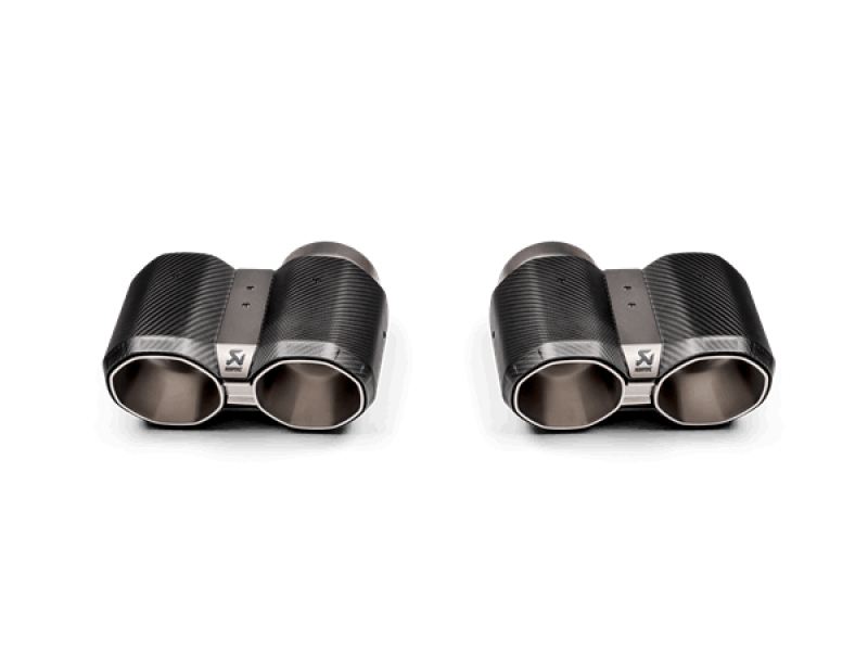 Akrapovic Akrapovic 2021+ BMW G87 M2, G80 M3 & G82 M4 Octagonal Carbon Design Tail Pipe Set