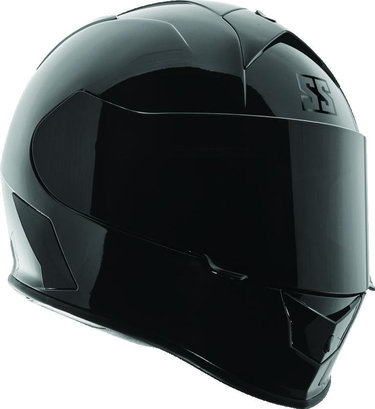 Speed and Strength Speed Helmet and Strength SS900 Solid Speed Helmet Gloss Black - 2XL