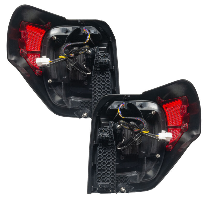 ORACLE Lighting Oracle 14-23 Toyota 4Runner Black Series Lensless Flush Style LED Tail Lights - Tinted