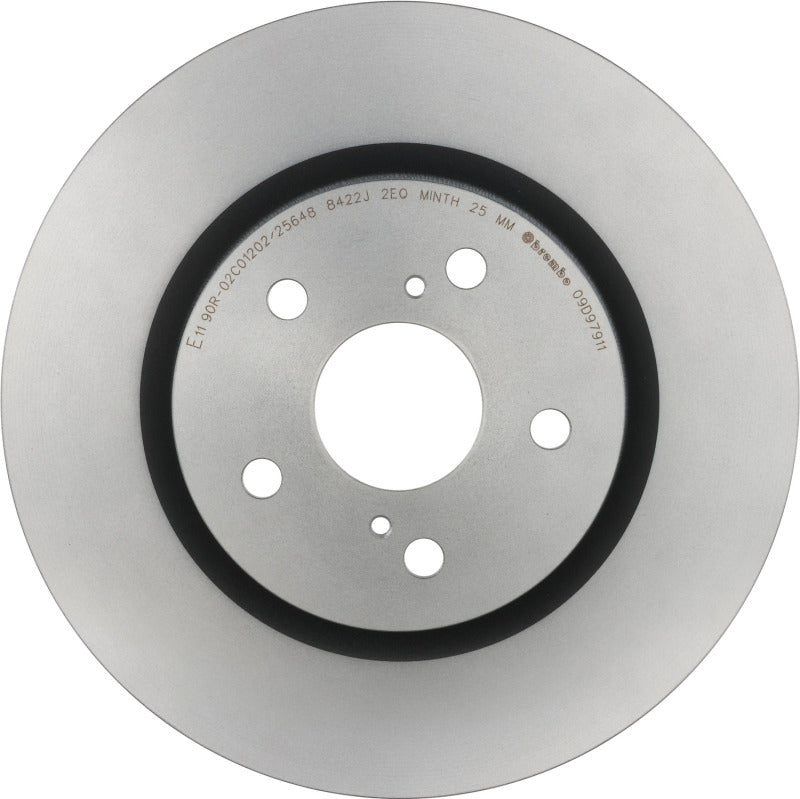 Brembo OE Brembo 2022 Volvo C40 Recharge/21-22 Volvo XC40 Recharge/16-22 Volvo XC90 Rear UV Coated Rotor