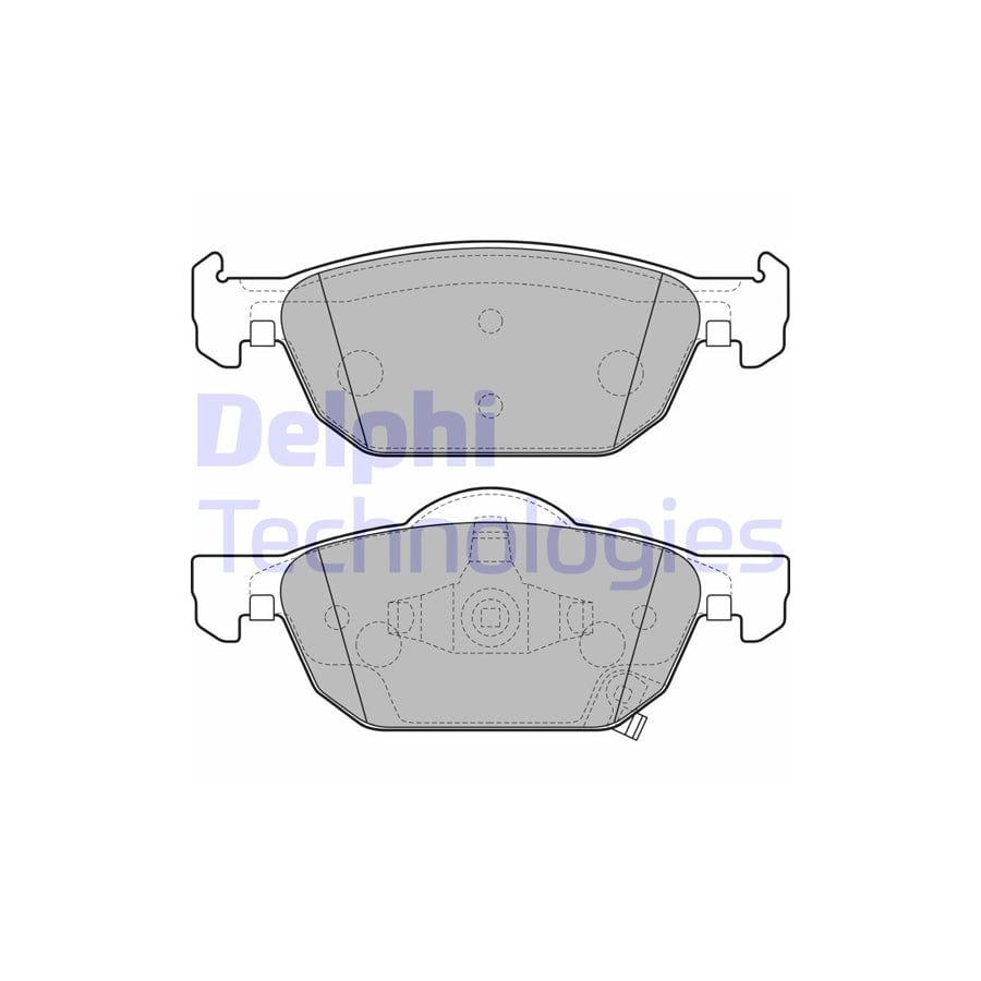 Delphi Lp2144 Brake Pad Set