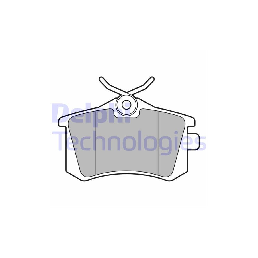 Delphi Lp3346 Brake Pad Set