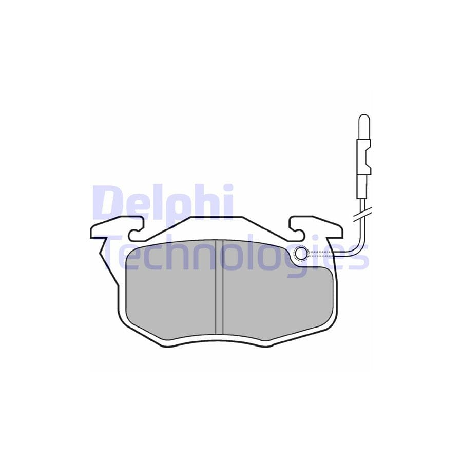 Delphi Lp696 Brake Pad Set