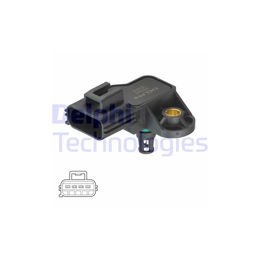Delphi Ps10227 Intake Manifold Pressure Sensor