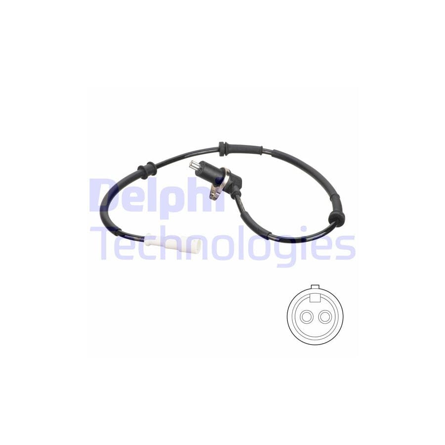 Delphi Ss20826 Abs Sensor For Renault Kangoo