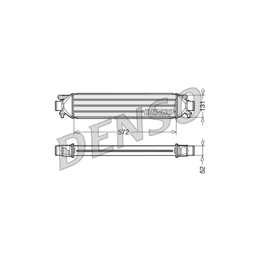 DENSO DIT09107 Intercooler