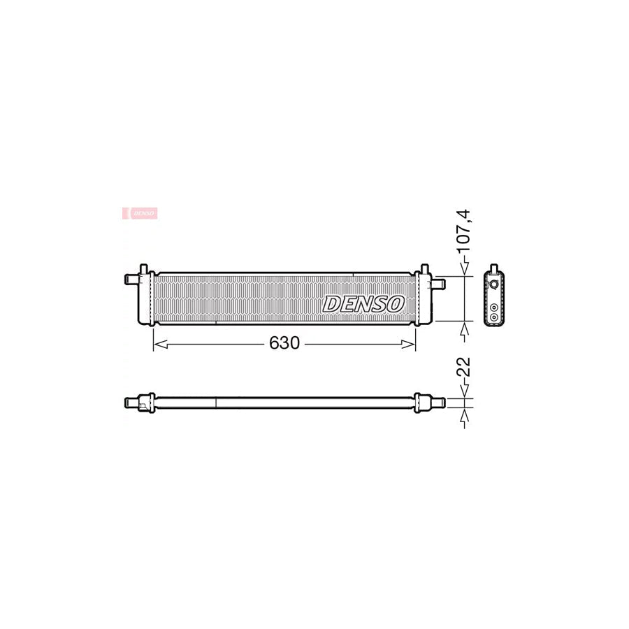DENSO DRM51013 Engine Radiator