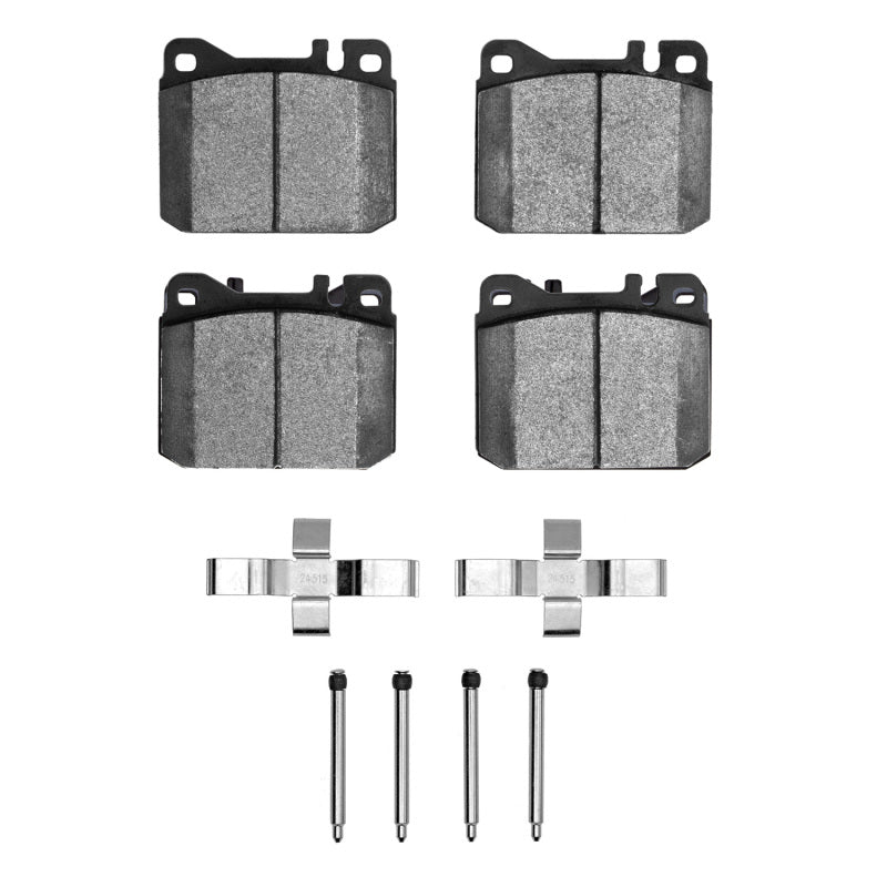 R1 Concepts R1 79-85 Mercedes-Benz 300TD Front Semi Met Pads & Hardware Kit