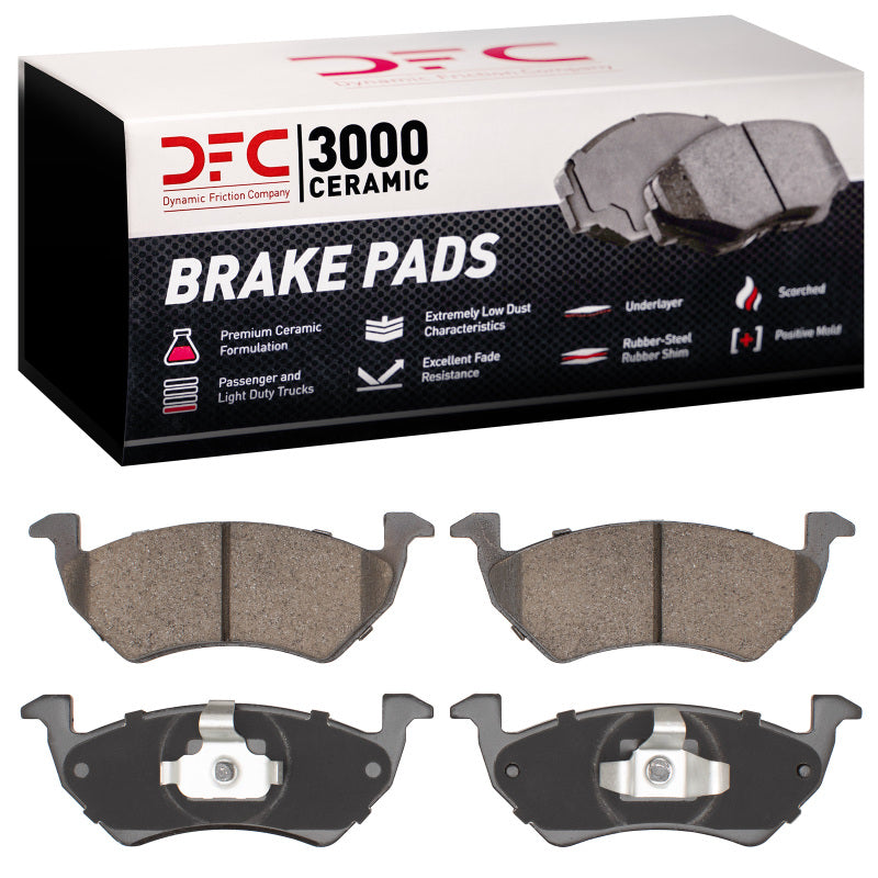 DFC 09-17 Volkswagen Gol/Saveiro Front 3000 Ceramic Brake Pads