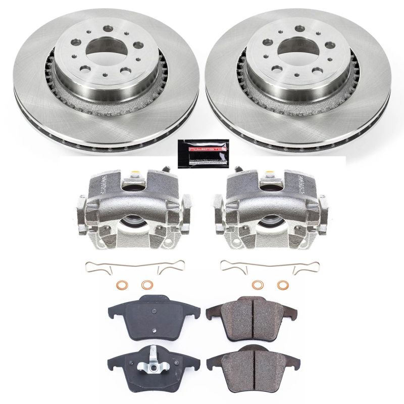 PowerStop Power Stop 03-14 Volvo XC90 Rear Autospecialty Brake Kit w/Calipers