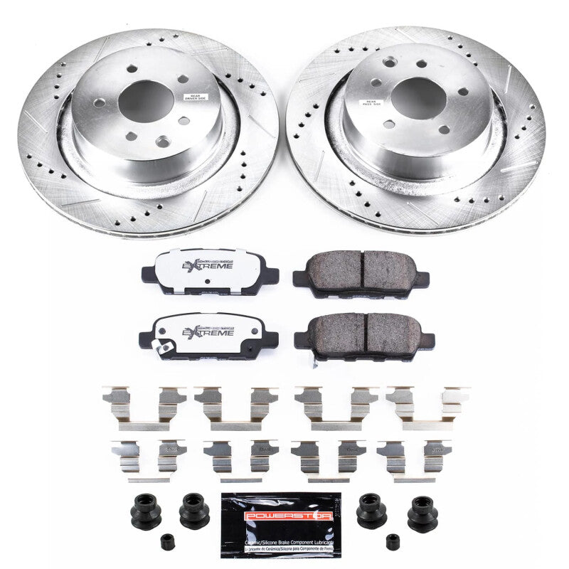 PowerStop Power Stop 14-15 Infiniti Q60 Rear Z26 Street Brake Kit