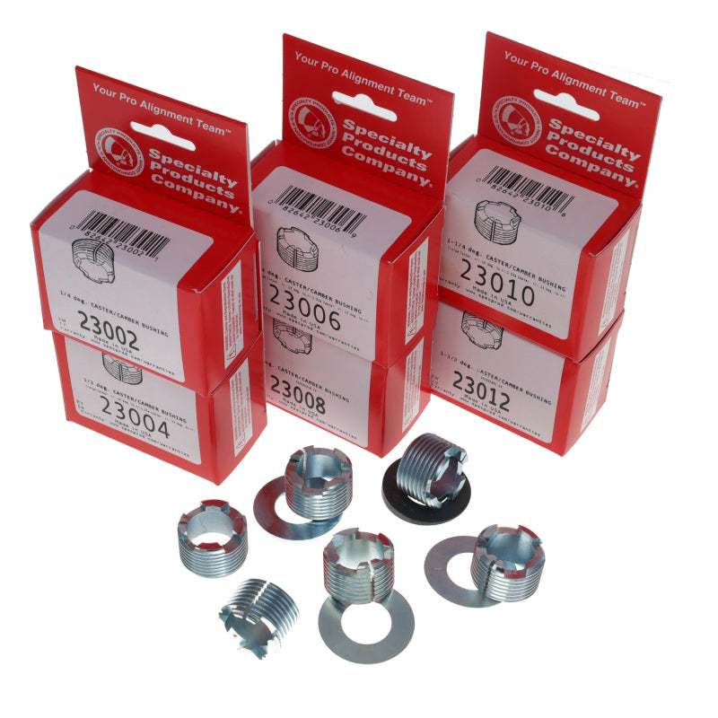 SPC Performance Camber/Caster Sleeve Assortment (6)