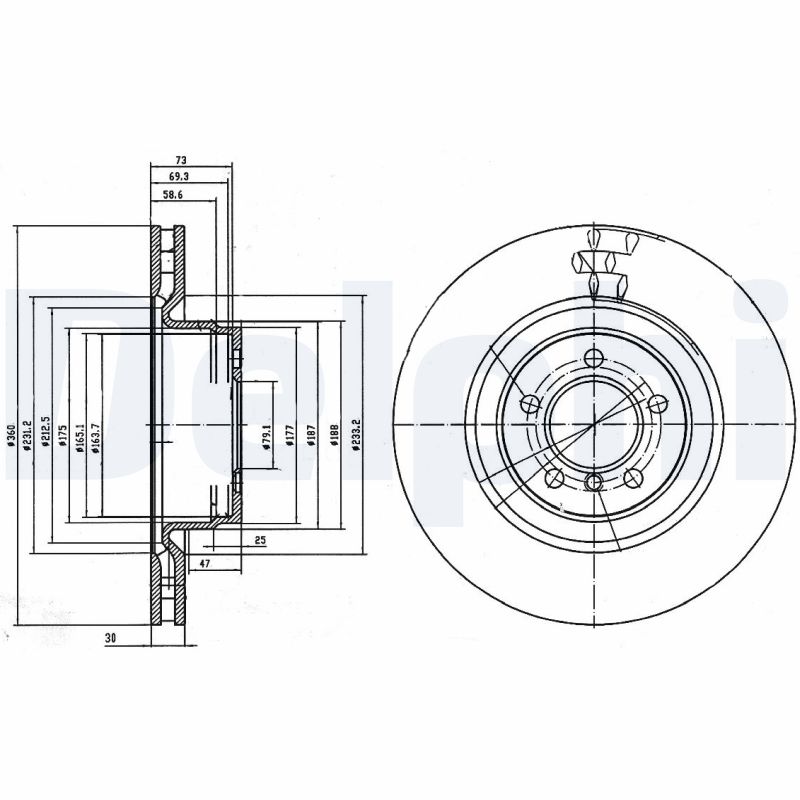WABCO 4253070200 Pretensioning Cylinder