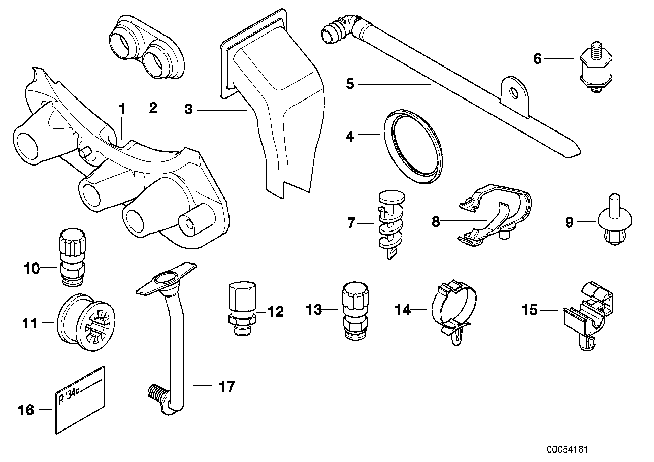 Genuine BMW 64118391398 E39 Vibration Damper (Inc. 525tds, 525i & 520i) | ML Performance US Car Parts
