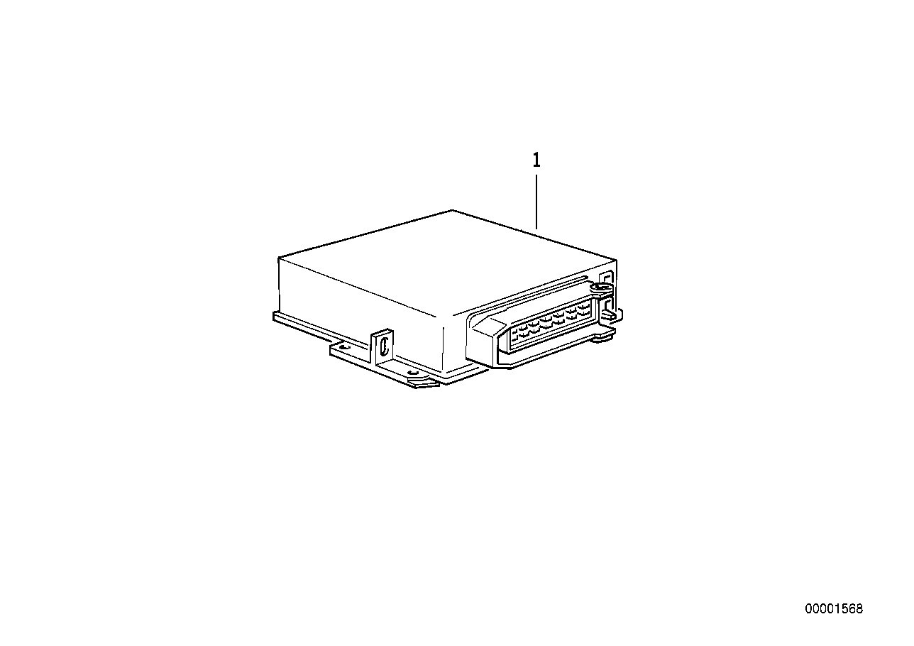 Genuine BMW 12141315854 E30 At-Control Unit (Inc. M3) | ML Performance US US Car Parts