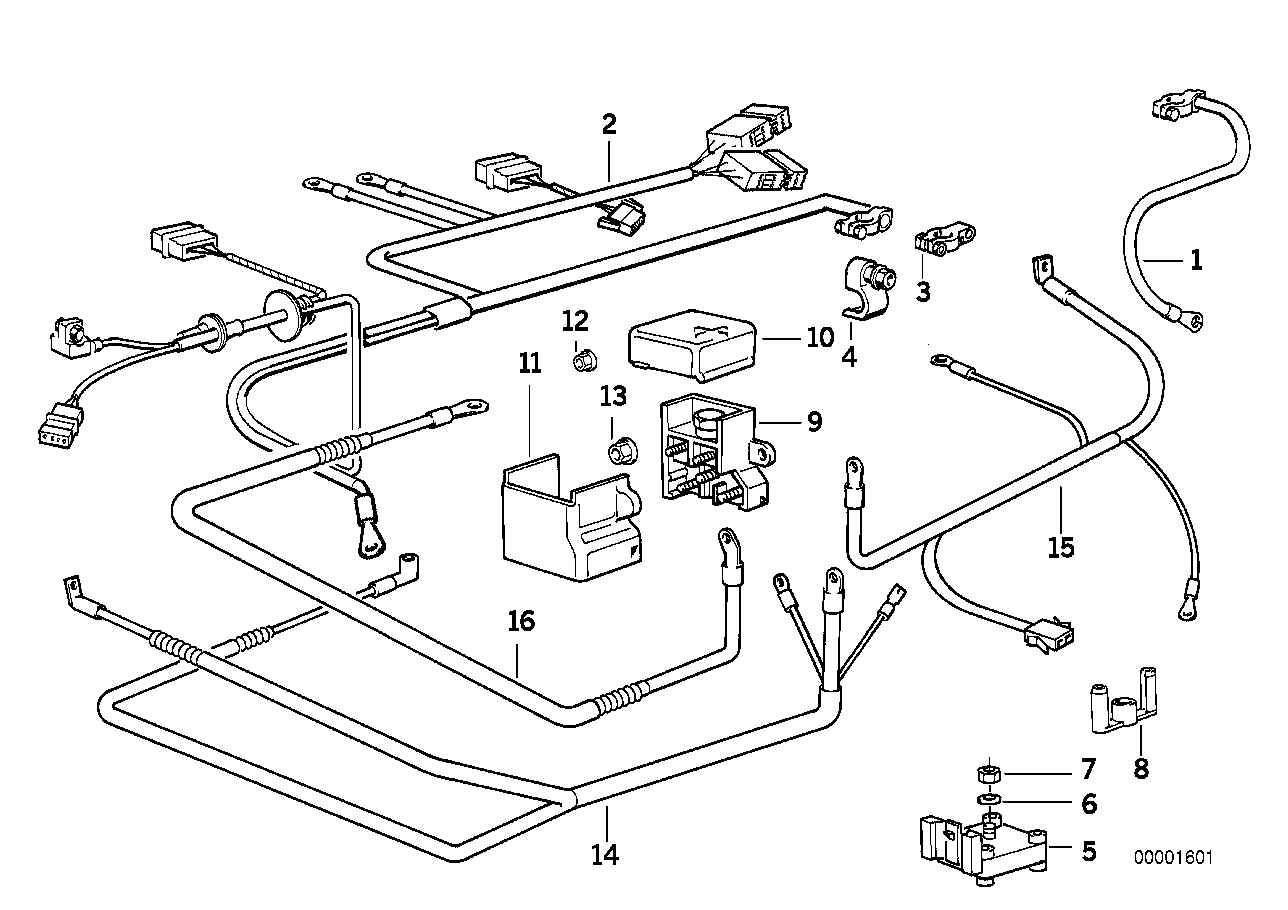 Genuine BMW 12521710719 E34 Base B+ (Inc. 540i, 735iL & 530i) | ML Performance US US Car Parts