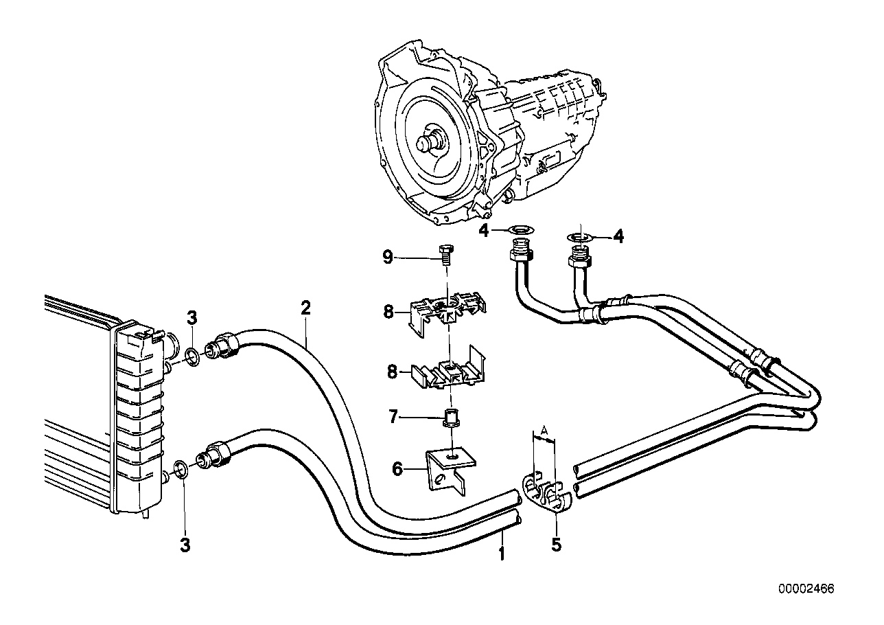 Genuine BMW 17221712690 E30 Oil Cooling Pipe Outlet (Inc. 316i & 318i) | ML Performance US US Car Parts