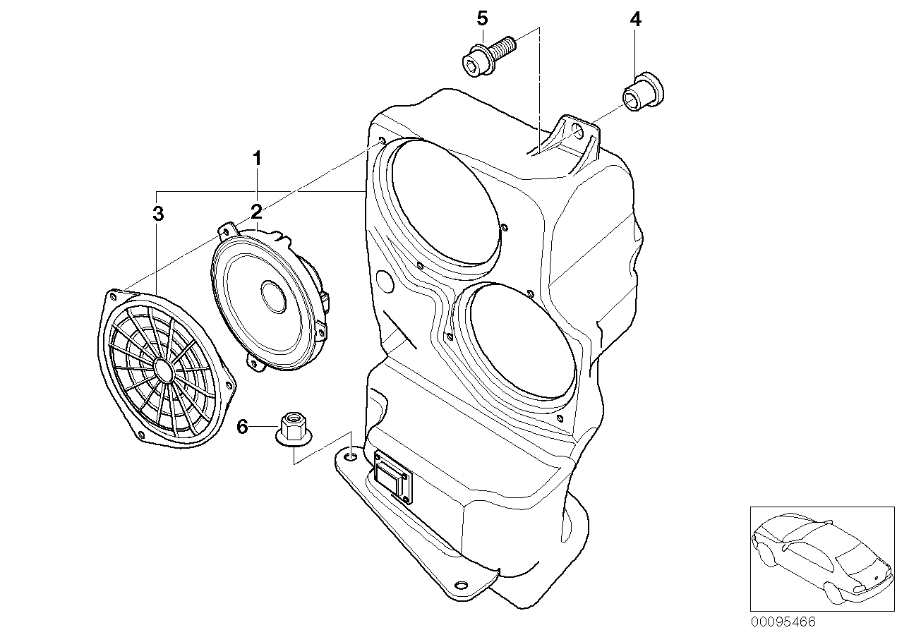 Genuine BMW 65136904241 E53 Grid (Inc. X5) | ML Performance US US Car Parts