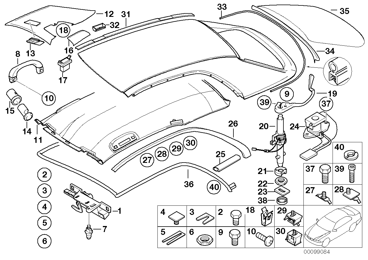Genuine BMW 54218228946 E46 Locking Disc Right (Inc. M3, 318Ci & 330Ci) | ML Performance US US Car Parts