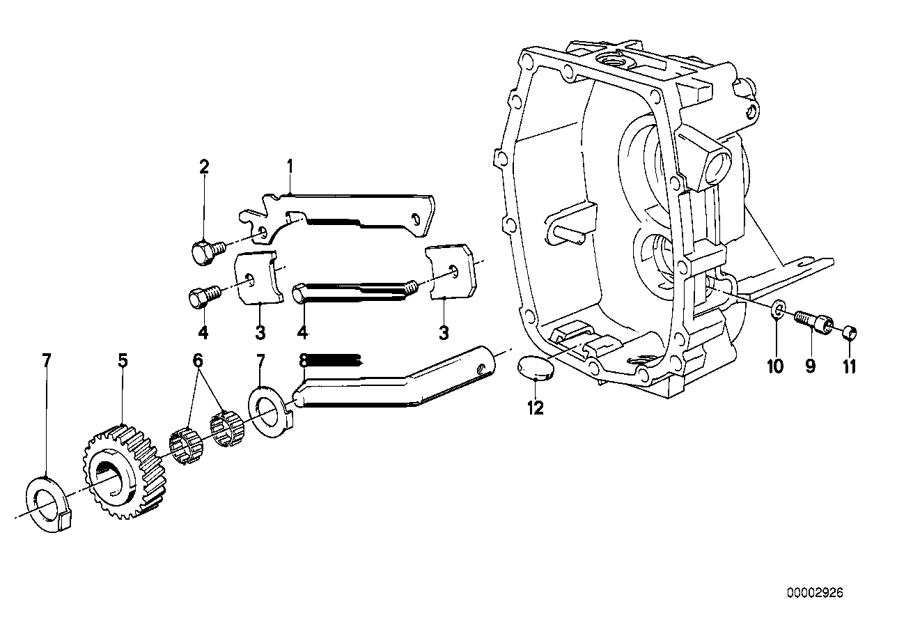 Genuine BMW 23221224565 E34 E28 E30 Needle Cage 20X26X13 (Inc. 316, 520i & 320i) | ML Performance US US Car Parts
