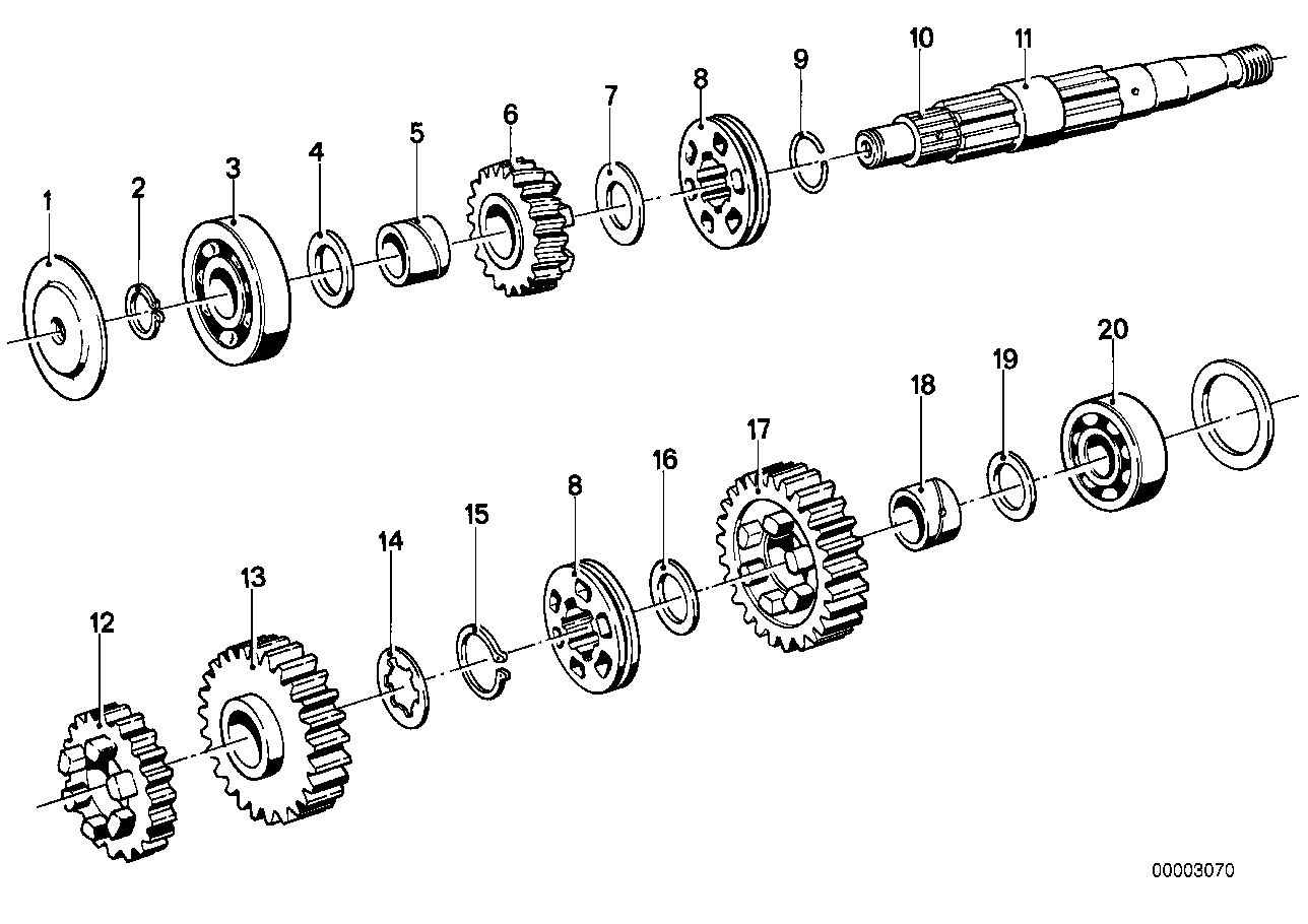 Genuine BMW 23211230081 Bush (Inc. R75/5, R50/5 & R60/5) | ML Performance US US Car Parts