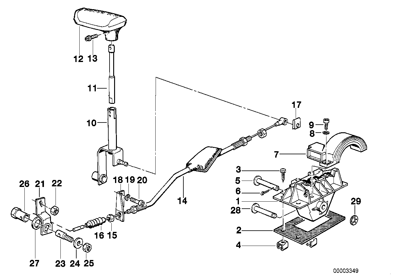 Genuine BMW 25161219239 E34 E32 Cable Noise Absorbing (Inc. 735i, 730i & 735iL) | ML Performance US US Car Parts