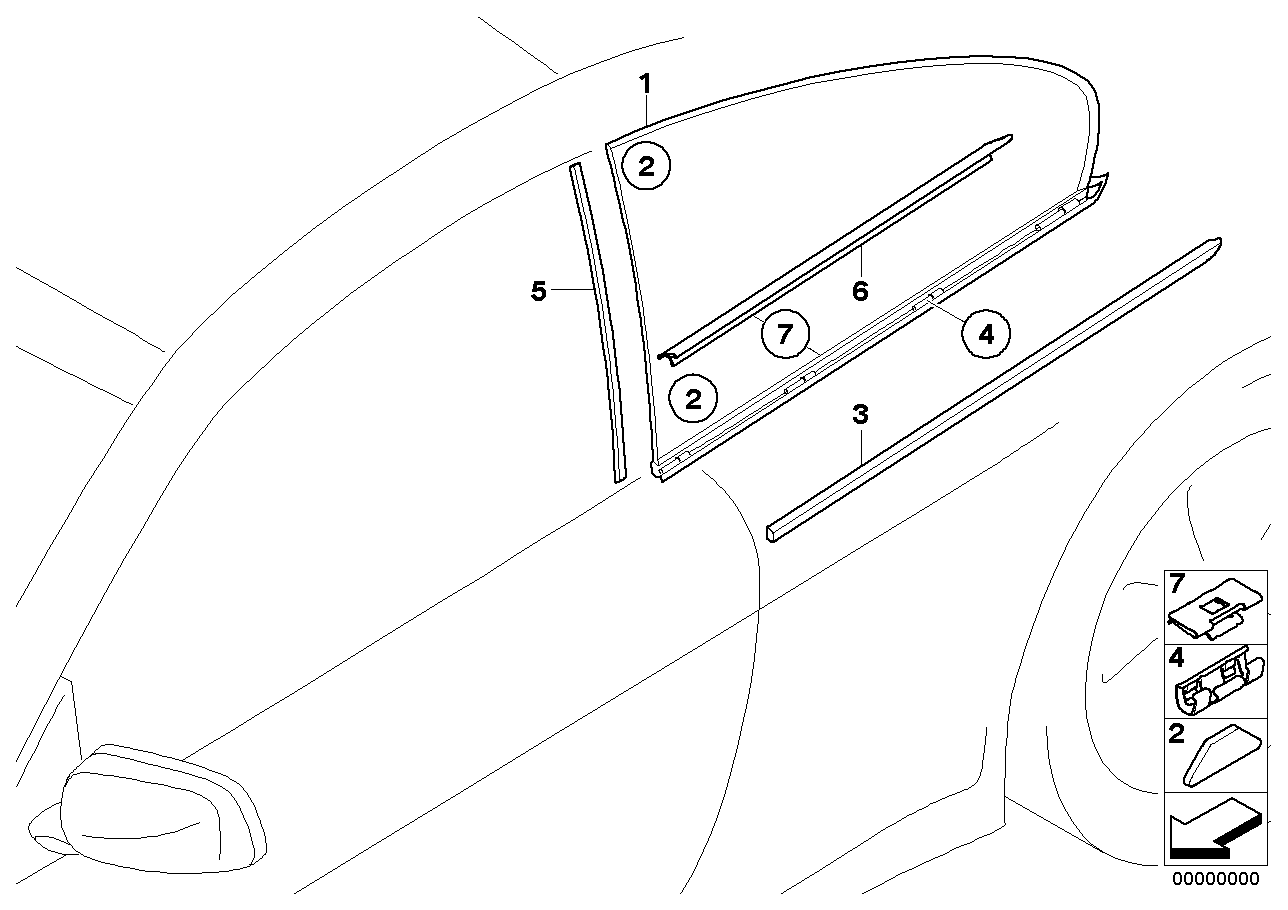 Genuine BMW 51377075043 E63 Clamp (Inc. 650i, 630i & M6) | ML Performance US US Car Parts