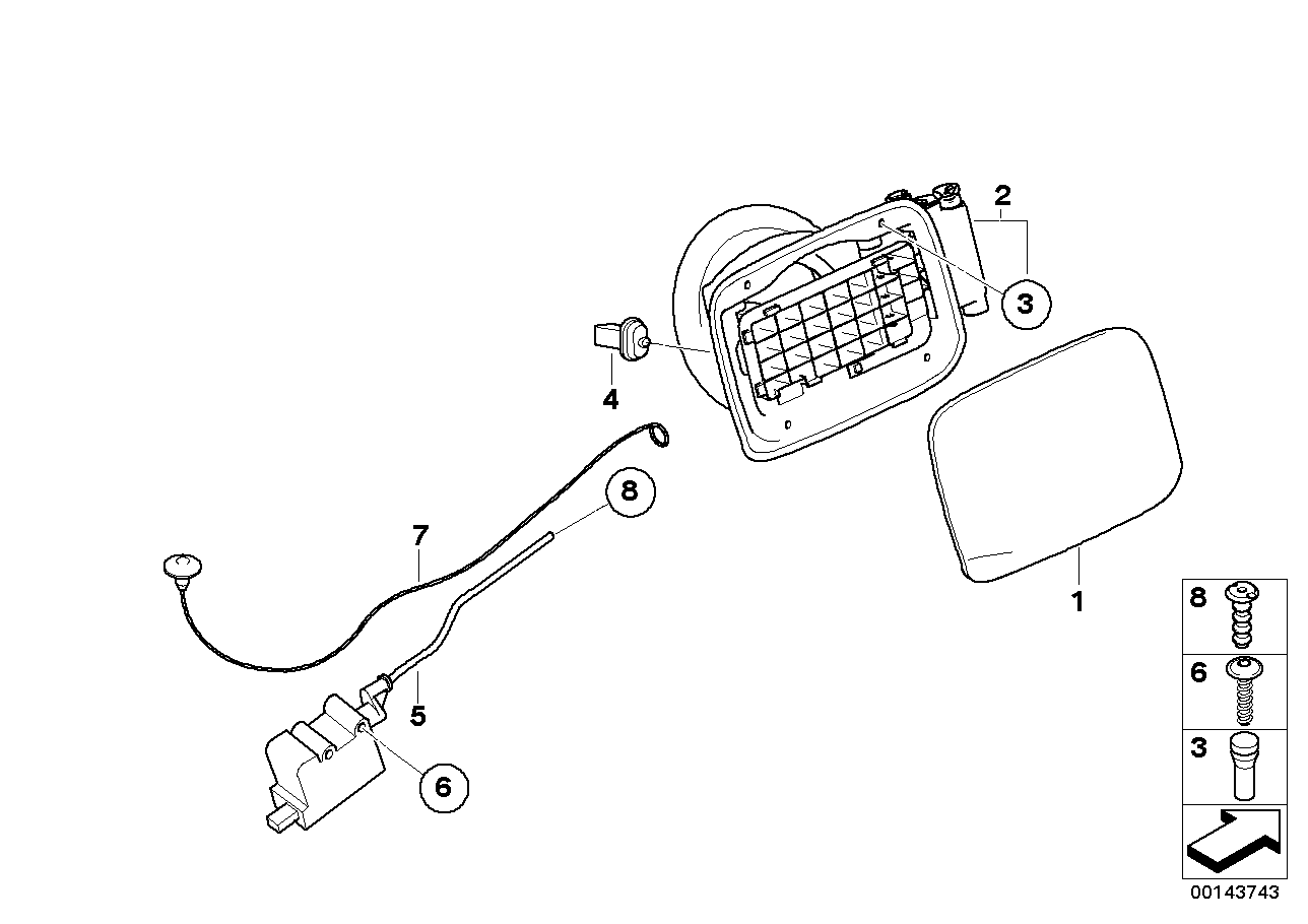 Genuine BMW 51177144330 E93 Cover Pot (Inc. 325i, 330d & 323i) | ML Performance US US Car Parts
